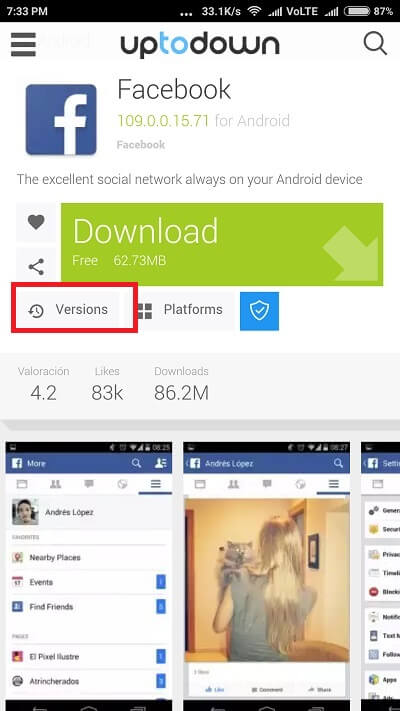 Facebook Download For Pc Uptodown